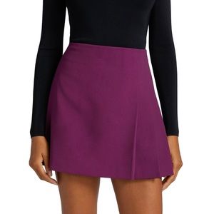 Alice + Olivia Semiramis Pleated Mini Skirt